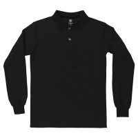 İş Sweatshirt Polo Siyah